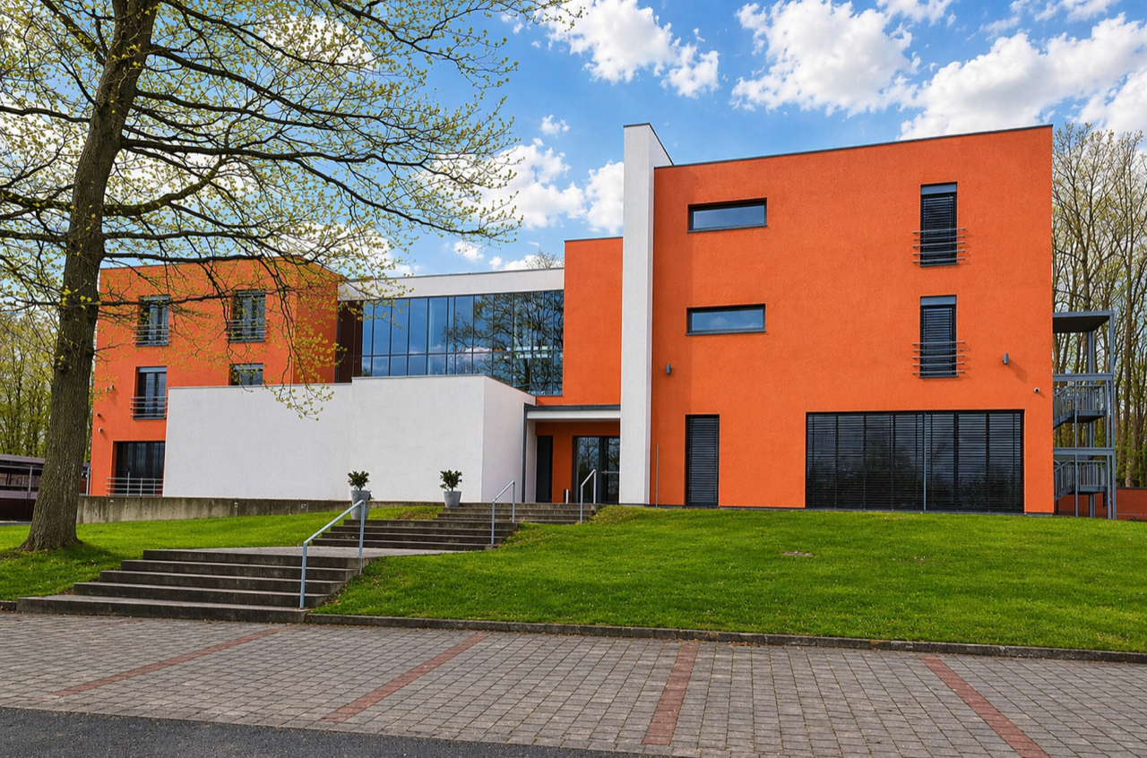 Lesní domov Zlín — přední pohled na budovu